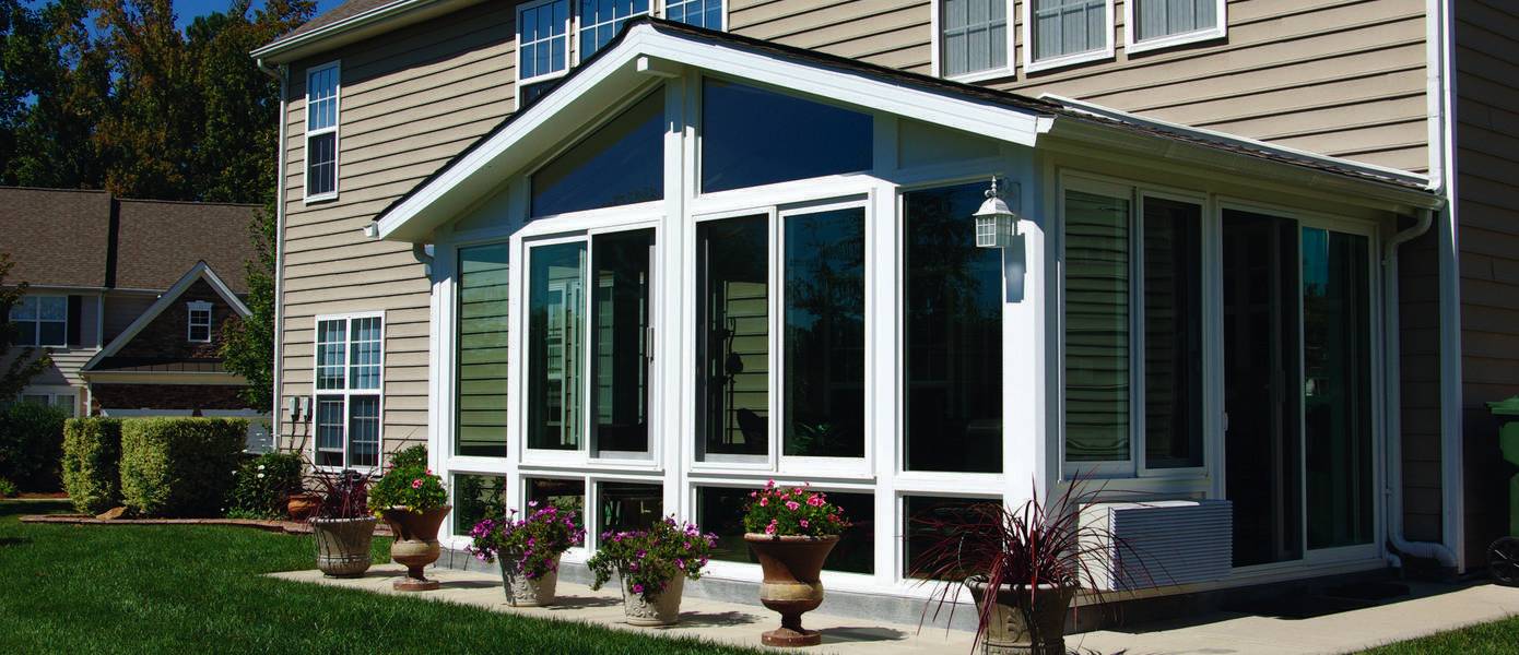 sunroom builder in Greenville with Patio Space